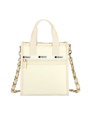 샌드바 퀼트 클래식 체인 미니 토트백