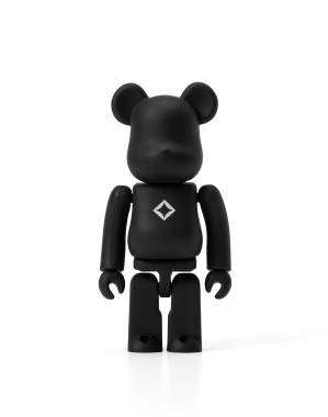 100% BEARBRICK HELINOX BLACK