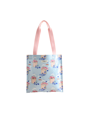 미디엄 북백 - 블루 플라워 마켓