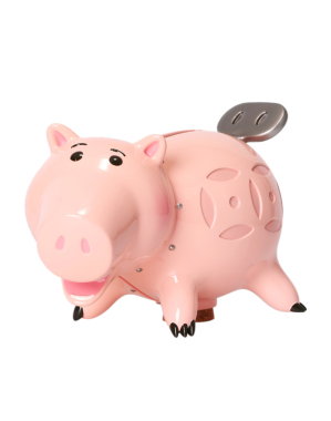 Pixar Hamm Happy Coin Collector Figure