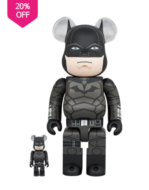 400%+100% BEARBRICK THE BATMAN