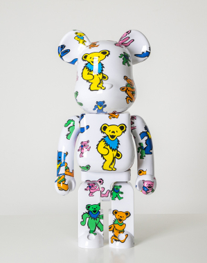 1000% BEARBRICK GRATEFUL DEAD (DANCING BEAR)