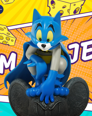 WB100TH Tom and Jerry x Batman Statue