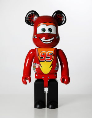 1000% BEARBRICK LIGHTNING McQUEEN