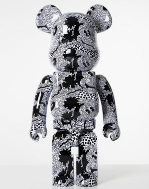 1000% BEARBRICK Keith Haring Mickey Mouse