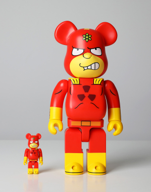 400%+100% BEARBRICK RADIOACTIVE MAN