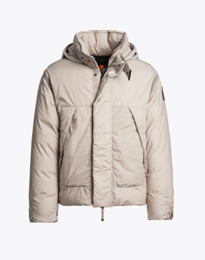 남성 후드 패딩 재킷 블랙번-CHATEAU GREY/NOWHERE (25WMPMJKNA01PJB036)