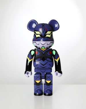 1000% BEARBRICK Evangelion Eva13 (New Paint Ver.)