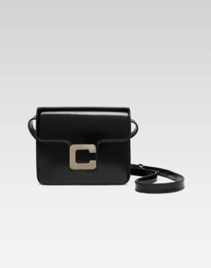 미니 소르본 블랙 레더백