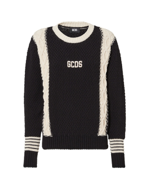 GCDS 브레이드 스웨터
