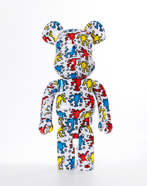 1000% BEARBRICK KEITH HARING #9