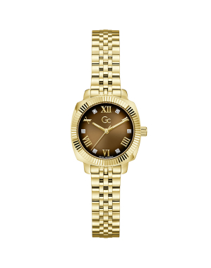 브라운 골드 플레어 쿠션 미니 (Z73001L4) 여성시계