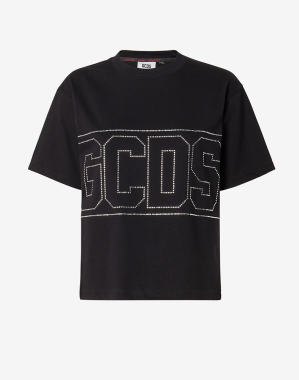 블링 GCDS 로고 티셔츠