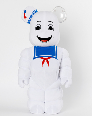 1000% BEARBRICK STAY PUFT MARSHMALLOW MAN COSTUME Ver