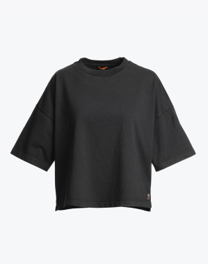 여성 티셔츠 플레인 티-Black (25SMPWTSJC31PJ0541)