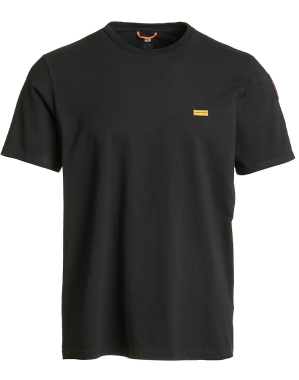 남성 반팔 아이코닉 티-Black (23SMPMTEEIT03PJ0541)