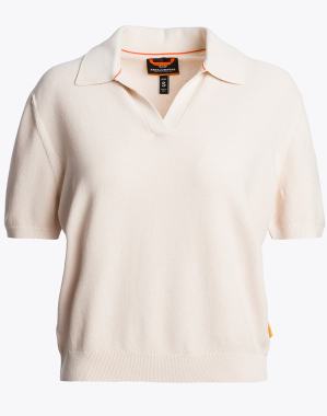 여성 피케 니트 샨-Moonbeam (25SMPWKNPK32PJ0775)