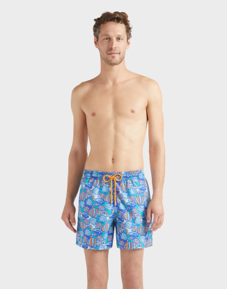 맨즈 트렁크 스윔웨어 피시 바이브 패턴 (VQ-25SSMOOCB114613)