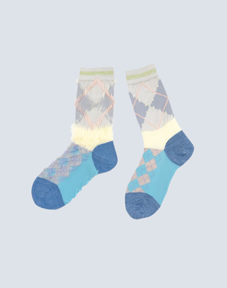 키츠네 아가일 삭스 - 크림