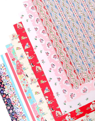 양면 포장지 - 버라이어티 세트 A 10매