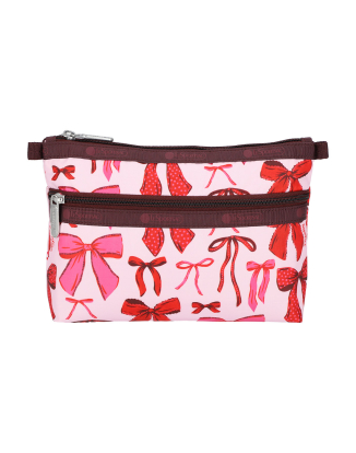 데인티 보우 코스메틱 클러치