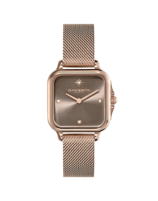 그로스베너 머쉬룸 & 로즈골드 메쉬