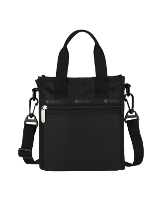 리사이클드 블랙 미니 N/S 토트백