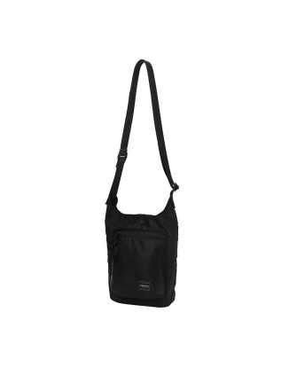 COMPART SHOULDER BAG-BLACK