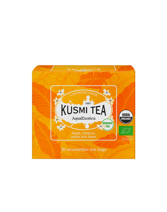 유기농 아쿠아 엑소티카 모슬린 티백 20개입