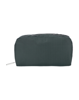 미드나잇 그린 렉탱귤러 코스메틱 파우치