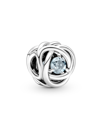 마치 씨 아쿠아 블루 이터니티 서클 참 (3월 탄생석)