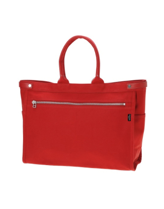 NAKED TOTE BAG(L) RED