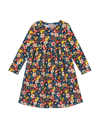 긴팔 에브리데이 드레스 포틀랜드 플라워