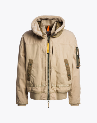 남성 다운 후드 보머 재킷 골드 B-SUNKISSED/EARTH (25WMPMJKHW01PJB039)