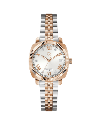 로즈 골드 실버 플레어 쿠션 레이디