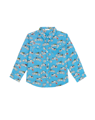 키즈 긴팔 셔츠 페스트 바이크