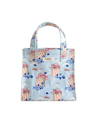 스몰 북백 - 블루 플라워 마켓