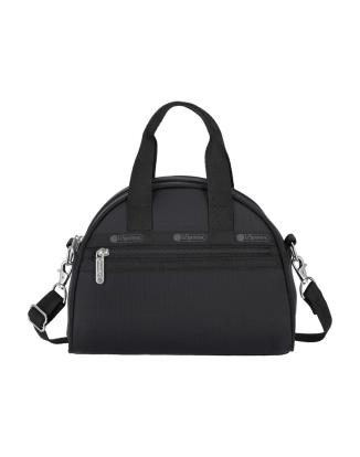 리사이클드 블랙 라운드 스몰 사첼백