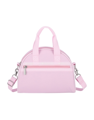 스노우 핑크 라운드 스몰 사첼백