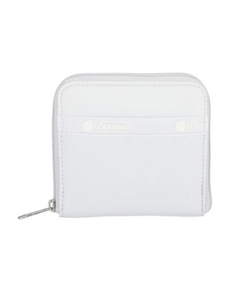 펄 그레이 콤팩트 집 월렛