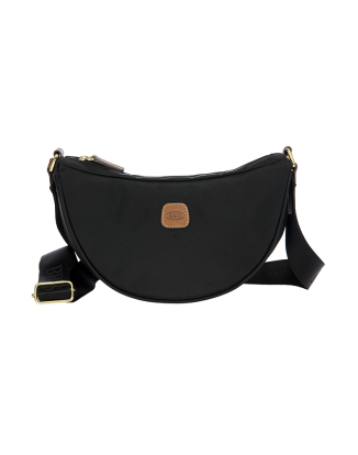 엑스백 하프문 미니백 블랙