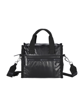 블랙 샤인 E/W 숄더 사첼백