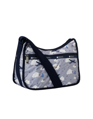 샌드오프 라벤더 클래식 호보백