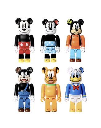 BEARBRICK CHASE MICKEY MOUSE & FRIENDS