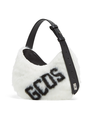 콤마 스몰 폭스 퍼 트위스트 백