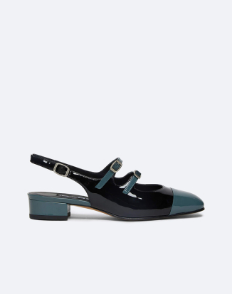 아브리코 블루 그레이&블랙 메리제인