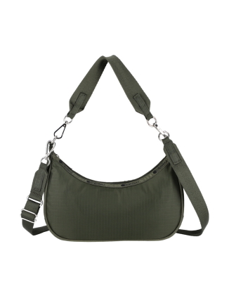 다크 올리브 스몰 컨버터블 호보백