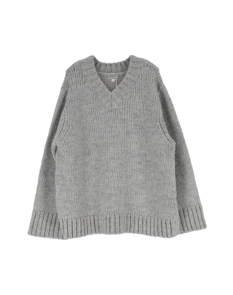 GUSA 브이넥 스웨터