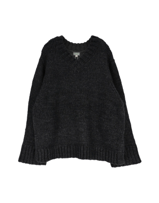 GUSA 브이넥 스웨터