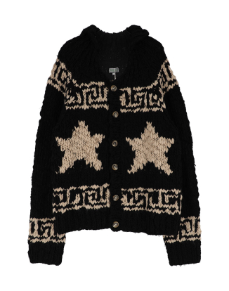 GUSA 헤비 플래그 스웨터